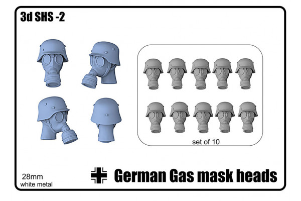 3D-SHS02 3d German Head Set