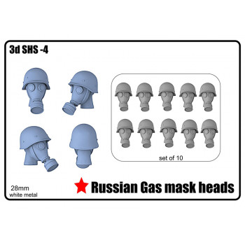 3D-SHS04 3d Russian Head Set
