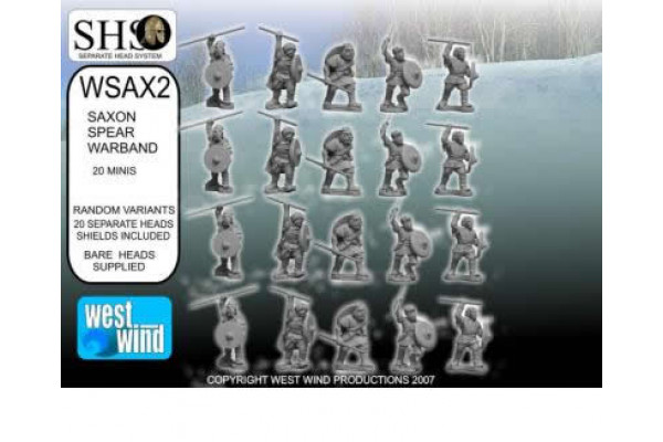 WSAX02 - Saxon Spear Warband (SHS)