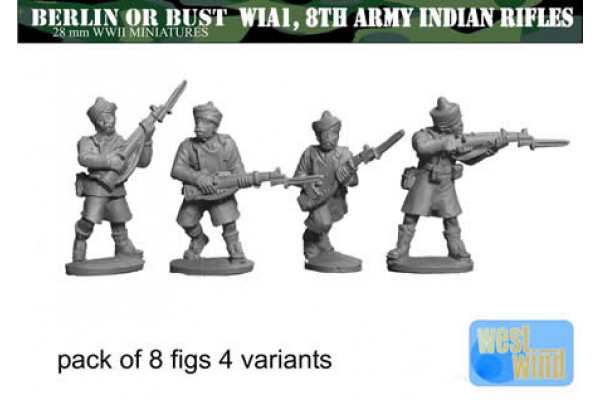 WIA1 - Indian Riflemen with Shorts and Turban