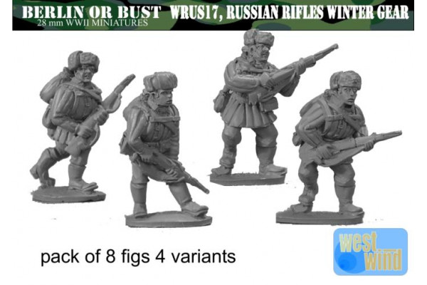 WRUS17 - Russian Riflemen In Winter Padded Coat