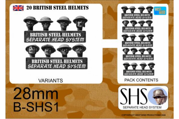 B-SHS1 - British in Steel Helmets