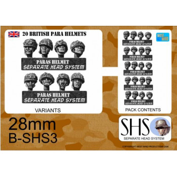 B-SHS3 - British Paras in Helmets