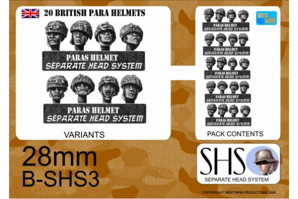 B-SHS3 - British Paras in Helmets