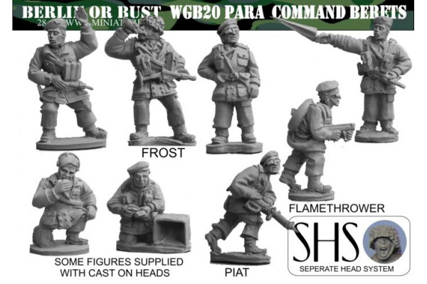 WGB20-SHS British Para Command (flamethrower and Piat) berets