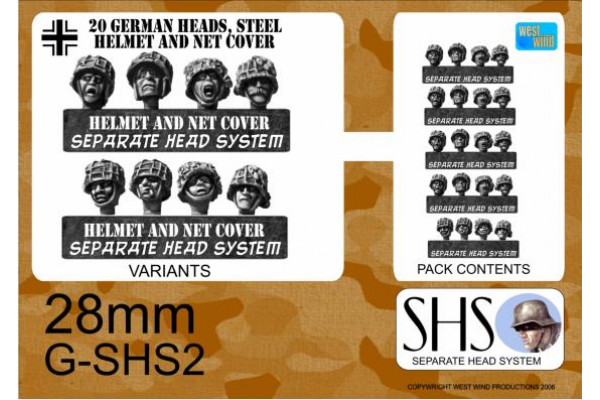 G-SHS2 - Germans in Steel helmets with netting