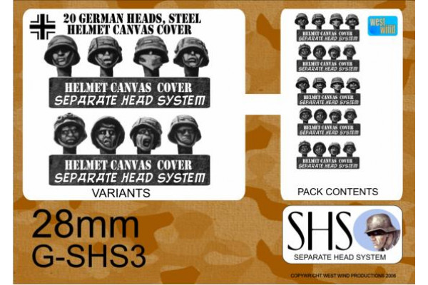 G-SHS3 - Germans in steel helments canvas cover (SS)