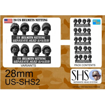 US-SHS2 - US in Steel Helmets and Netting