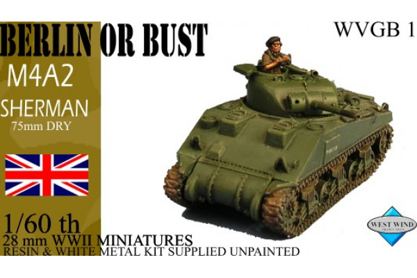 WVGB01 - British M4A2 Sherman 75MM Dry