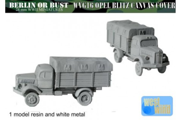 WVG16 Opel Blitz Canvas Cover