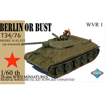 WVR01 - Russian T34/76 Model 41/42 STZ (Up Armoured)