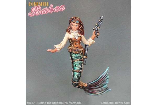 BM10037 Serina the Steampunk Mermaid