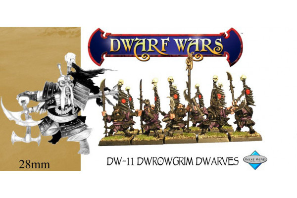 DW-211 - Dwarve Drowgrim Evil Dwarf Infantry