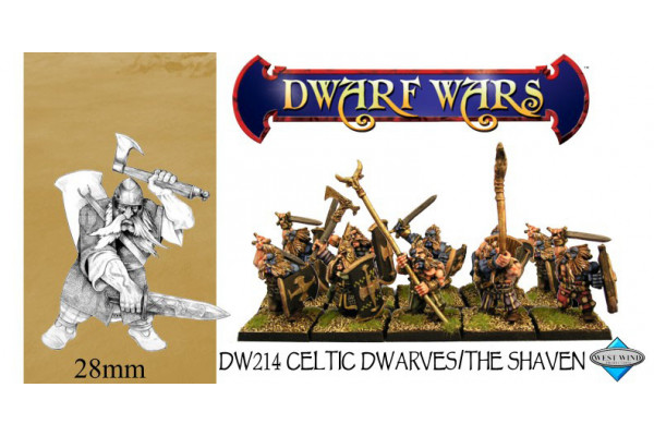 DW-214 - Dwarve Shaven Infantry