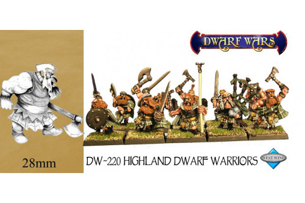 DW-220C - Command Scots Highland Dwarf Infantry