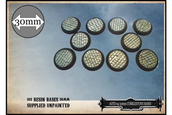 AOTD-04 30mm Cobblestone Bases