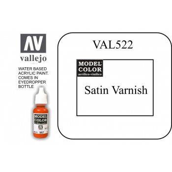 VAL522 Model Color - Satin Varnish 