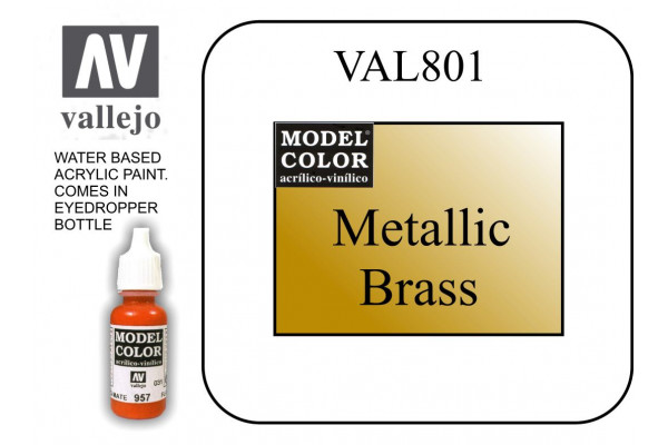 VAL801 Model Color - Metallic Brass 
