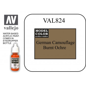 VAL824 Model Color - German Cam. Orange Ochre 
