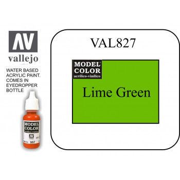 VAL827 Model Color - Lime Green 