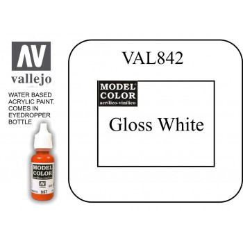 VAL842 Model Color - Gloss White 