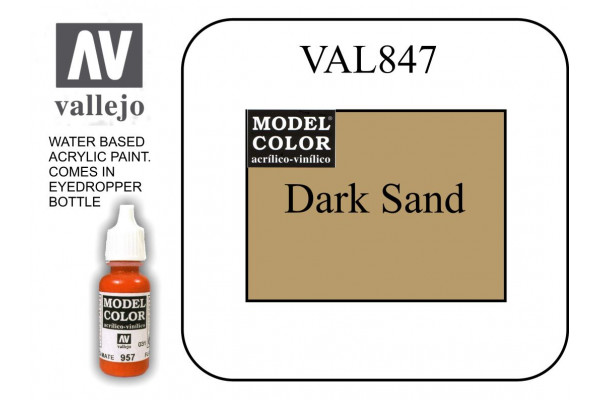 VAL847 Model Color - Dark Sand 