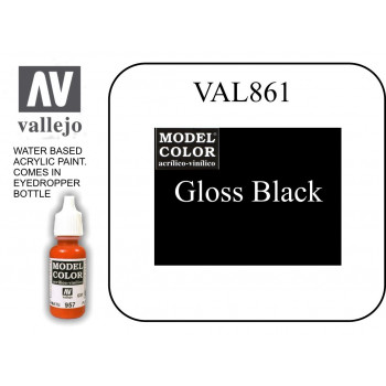 VAL861 Model Color - Gloss Black 