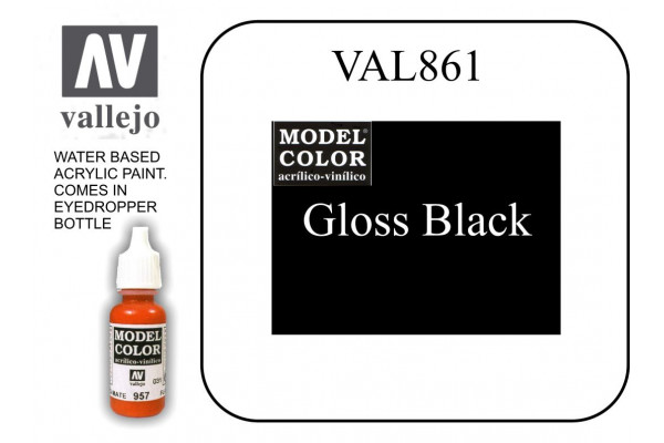 VAL861 Model Color - Gloss Black 