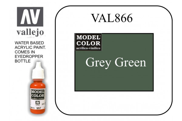 VAL866 Model Color - Grey Green 