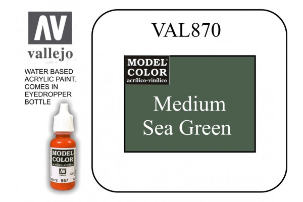 VAL870 Model Color - Medium Sea Grey 