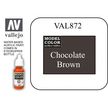 VAL872 Model Color - Chocolate Brown 