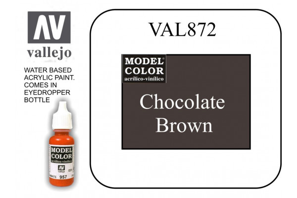VAL872 Model Color - Chocolate Brown 