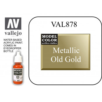 VAL878 Model Color - Metallic Old Gold 
