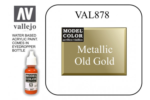 VAL878 Model Color - Metallic Old Gold 