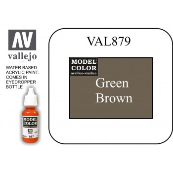 VAL879 Model Color - Green Brown 