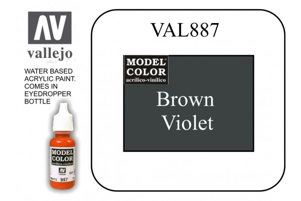 VAL887 Model Color - Brown Violet 