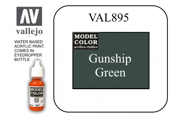 VAL895 Model Color - Gunship Green 