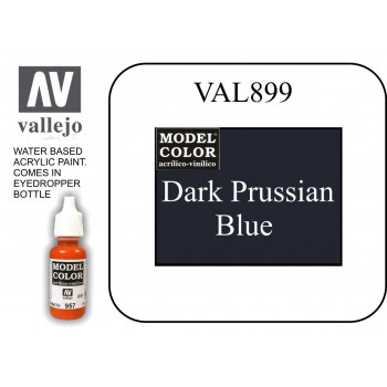 VAL899 Model Color - Dark Prussian Blue 