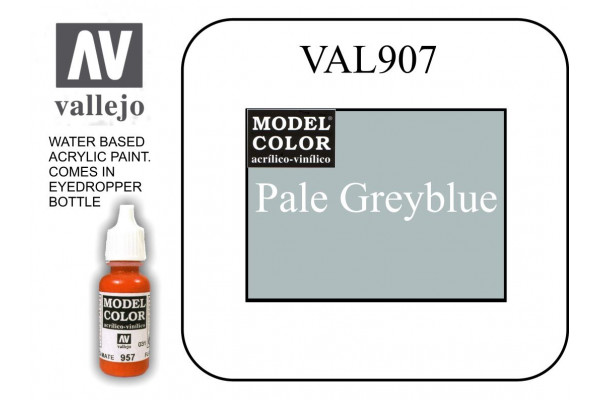 VAL907 Model Color - Pale Greyblue 