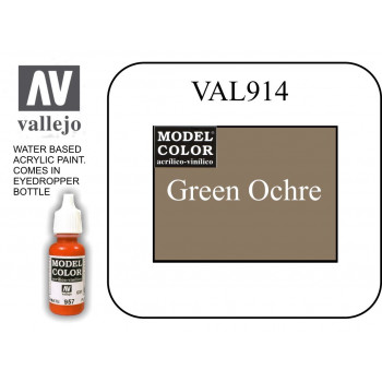 VAL914 Model Color - Green Ochre 