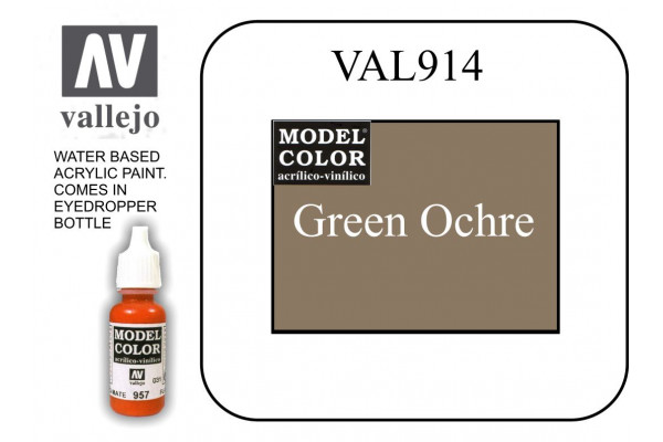 VAL914 Model Color - Green Ochre 