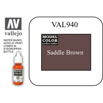 VAL940 Model Color - Saddle Brown 