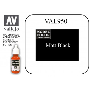 VAL950 Model Color - Matt Black 