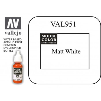 VAL951 Model Color - White 
