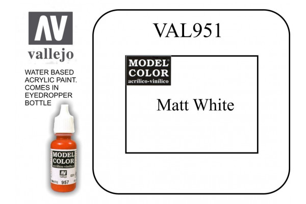 VAL951 Model Color - White 