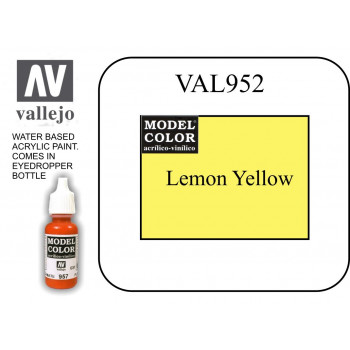 VAL952 Model Color - Lemon Yellow 