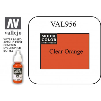 VAL956 Model Color - Clear Orange 
