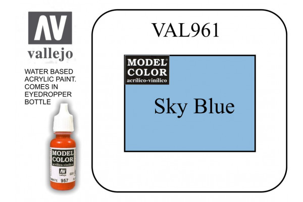 VAL961 Model Color - Sky Blue 