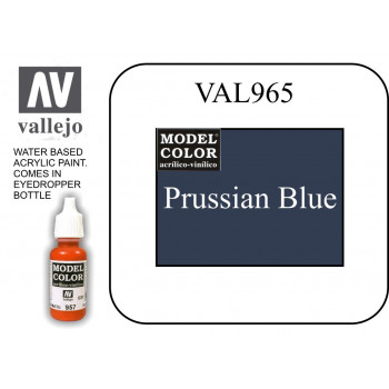 VAL965 Model Color - Prussian Blue