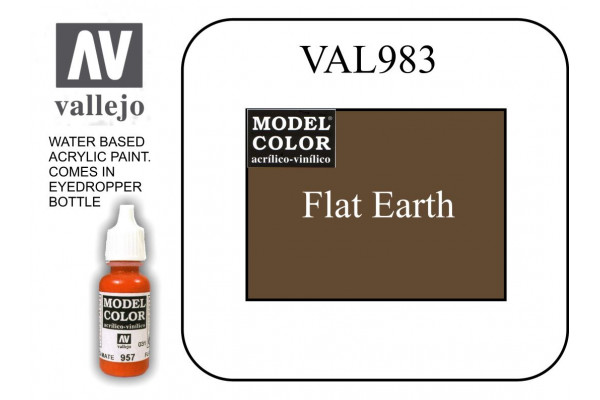 VAL983 Model Color - Flat Earth 